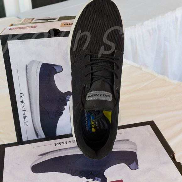 2 pairs  Skechers bundle shoes BLACK+nAVY  men shoes‎ - Picture 9 of 16